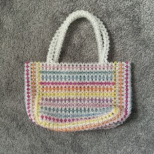 Colorful beaded bag